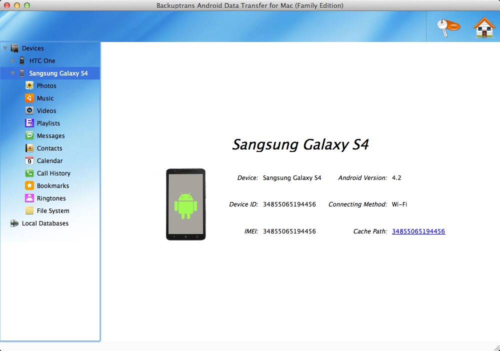 Android Data Transfer for Mac 3.1.05 full