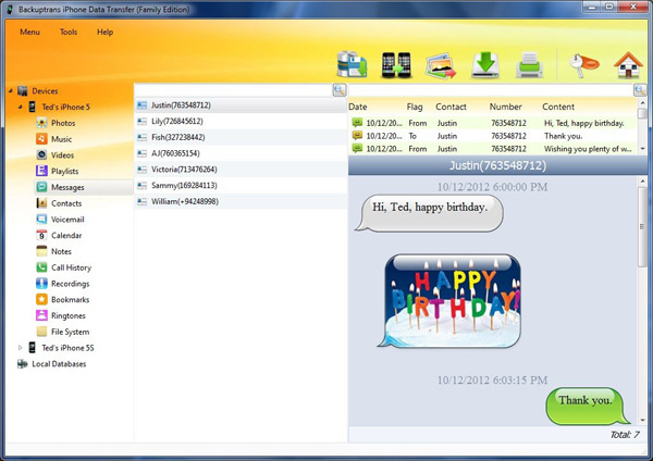 The Best iPad Manager - Transfer & Backup, Easier than iTunes Sms