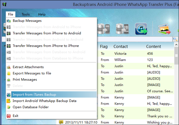 Backup Messages from iPhone to computer