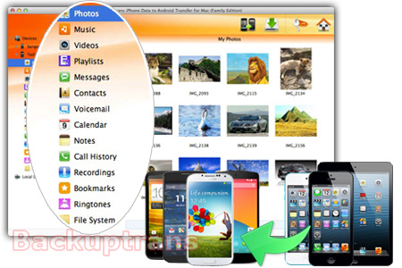 iPhone Data to Android Transfer - Move iPhone Data to Android Easily Iphone-data-to-android-transfer-software