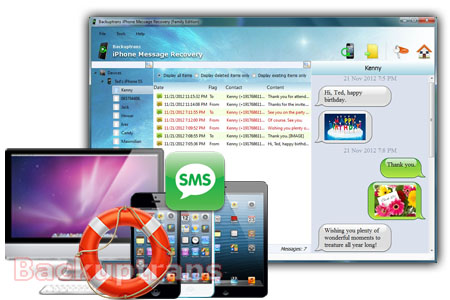 How do i restore my text message without backup Iphone-message-recovery-software