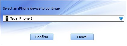 transferring Contacts on PC successfully