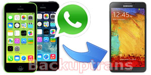 Transfer iPhone WhatsApp Chat History to Android on Mac