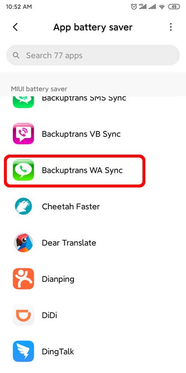 How to allow App running in background in Android?