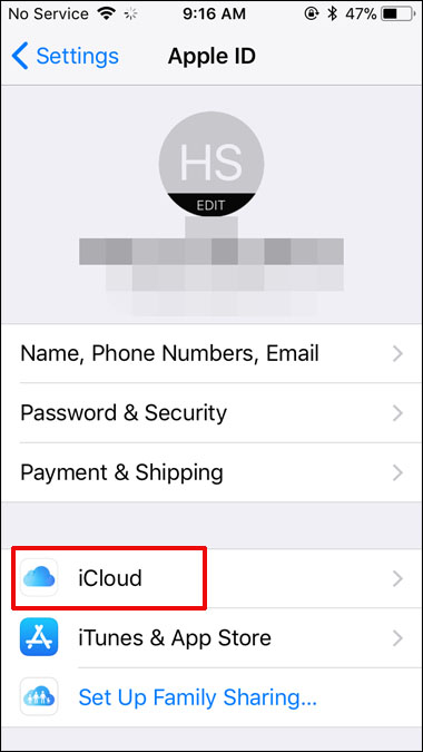 How to disable Find My iPhone
