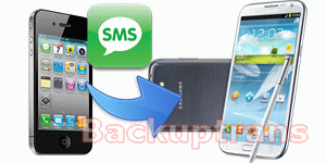 transfer iPhone SMS to Samsung Galaxy Note 2