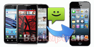 how to transfer SMS to iPhone 5 from Motorola RAZR/Atrix/Droid/Defy etc