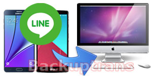 Backup Line chat history from Android to Computer
