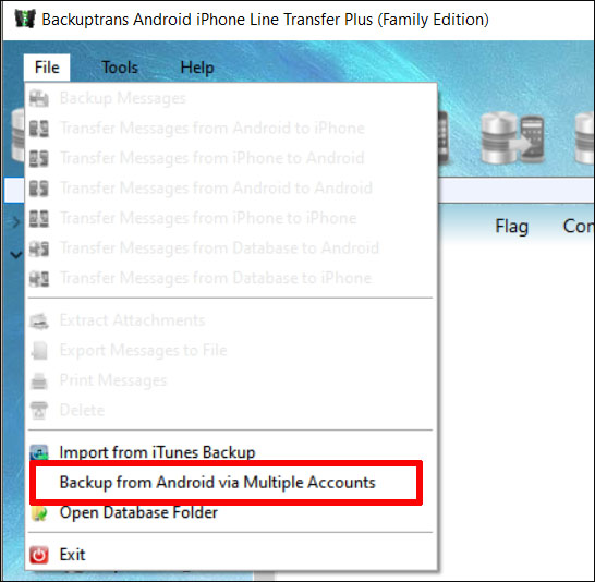 Backup Line Chat Messages from Android