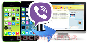 backuptrans iphone viber transfer
