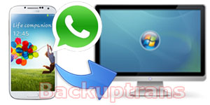 Transfer WhatsApp from Android to Computer