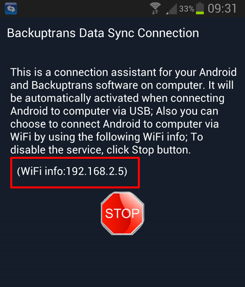 Connect Android to Computer via WiFi for Data Transfer