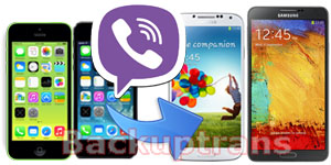 Transfer iPhone Viber Chat Messages to Android on Mac