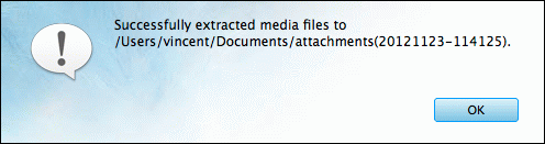 Extract attachments in MMS messages from iPhone on Mac successfully