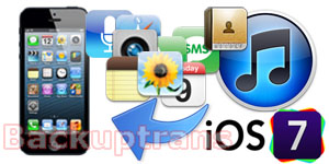 Recover and Restore iPod iPad iPhone data from iOS 7 iTunes Backup