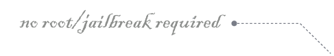 No root jailbread rerequired